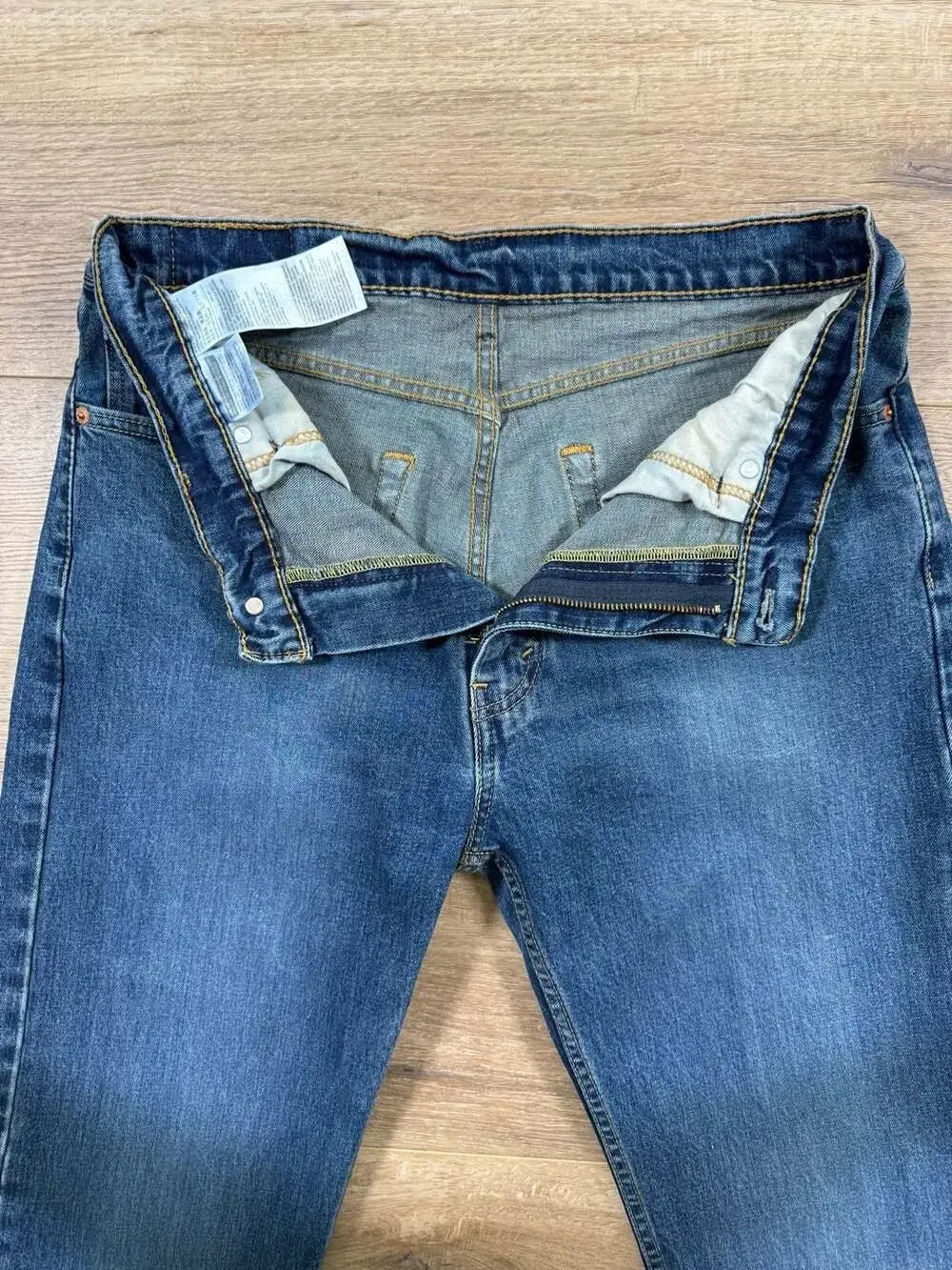 Vintage Levi’s 505 Jeans Mens W36 L32 Blue Straight Leg Made USA 90s